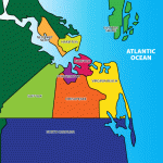 Hampton Roads City Map Overview