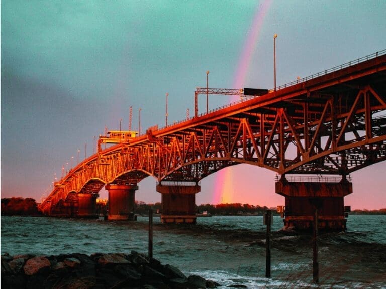 Coleman Bridge photographed by Sean Smith