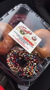 Emilys donuts assortment in box