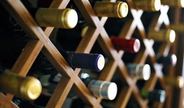 wine bottles