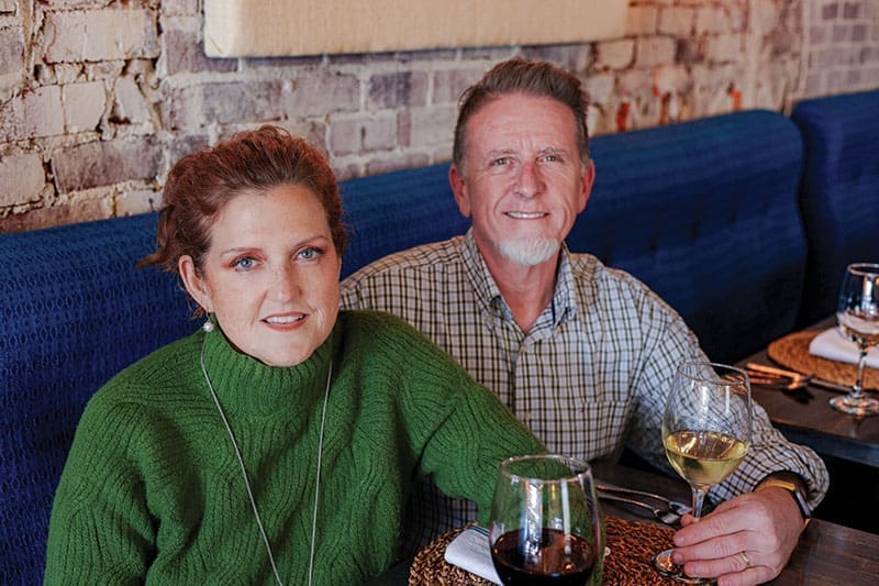SWEET AND SAVORY PARTNERSHIP Chefs and owners of The Baker’s Wife in Hampton Dana and Phillip Epstein found success at the Grey Goose café before opening their elegant Phoebus bistro