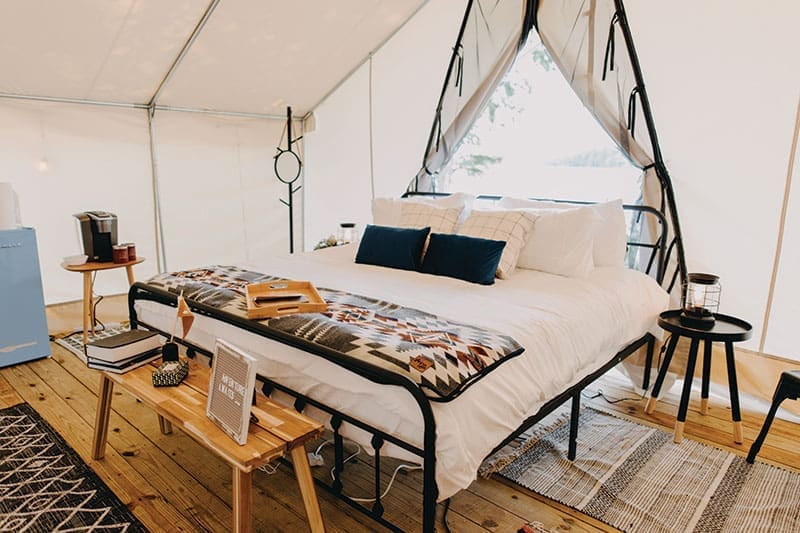 Photos By Leona Baker/Courtesy of Timberline Glamping