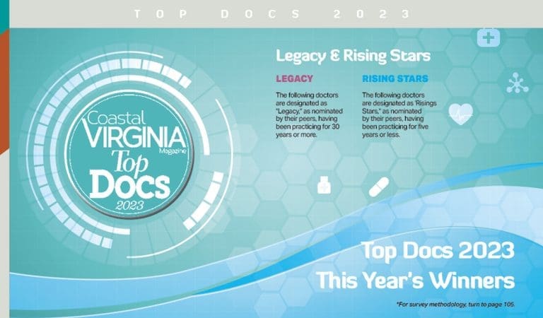 2023 top docs of coastal virginia winners