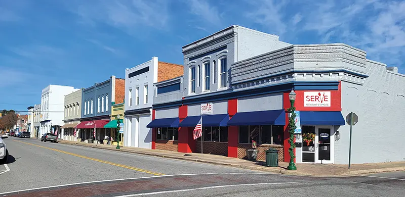 small town usa main street