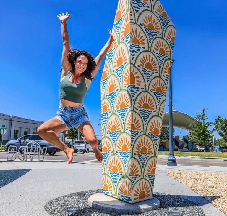 2025 VB Street Art Festival artist Rachael Blake