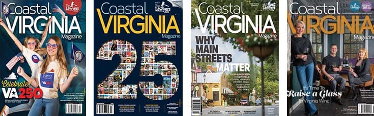 Coastal Virginia Magazine covers