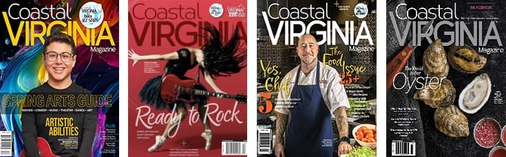 Coastal Virginia Magazine covers