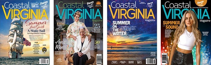 Coastal Virginia Magazine covers