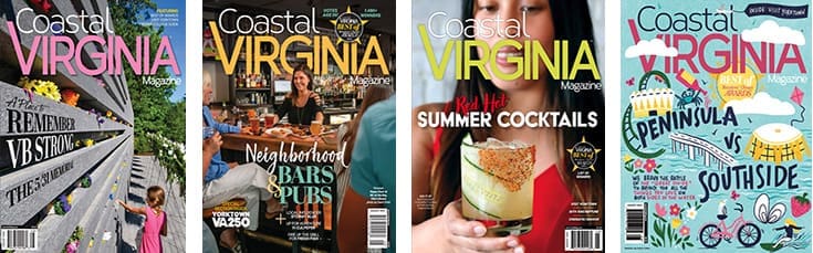 Coastal Virginia Magazine covers