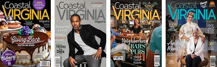 Coastal Virginia Magazine covers