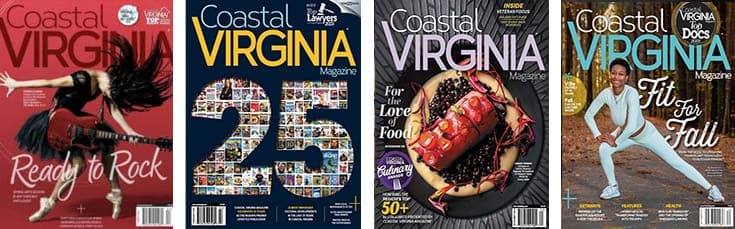 Coastal Virginia Magazine covers