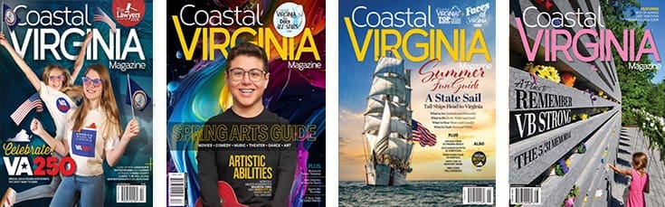 Coastal Virginia Magazine covers