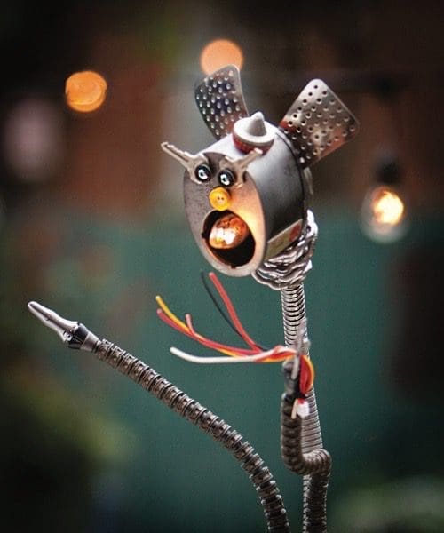 robot artwork, Ratbot