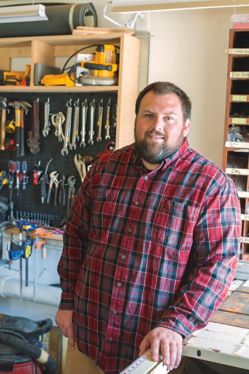 Chesapeake Bullet pen designer Austin Saunders