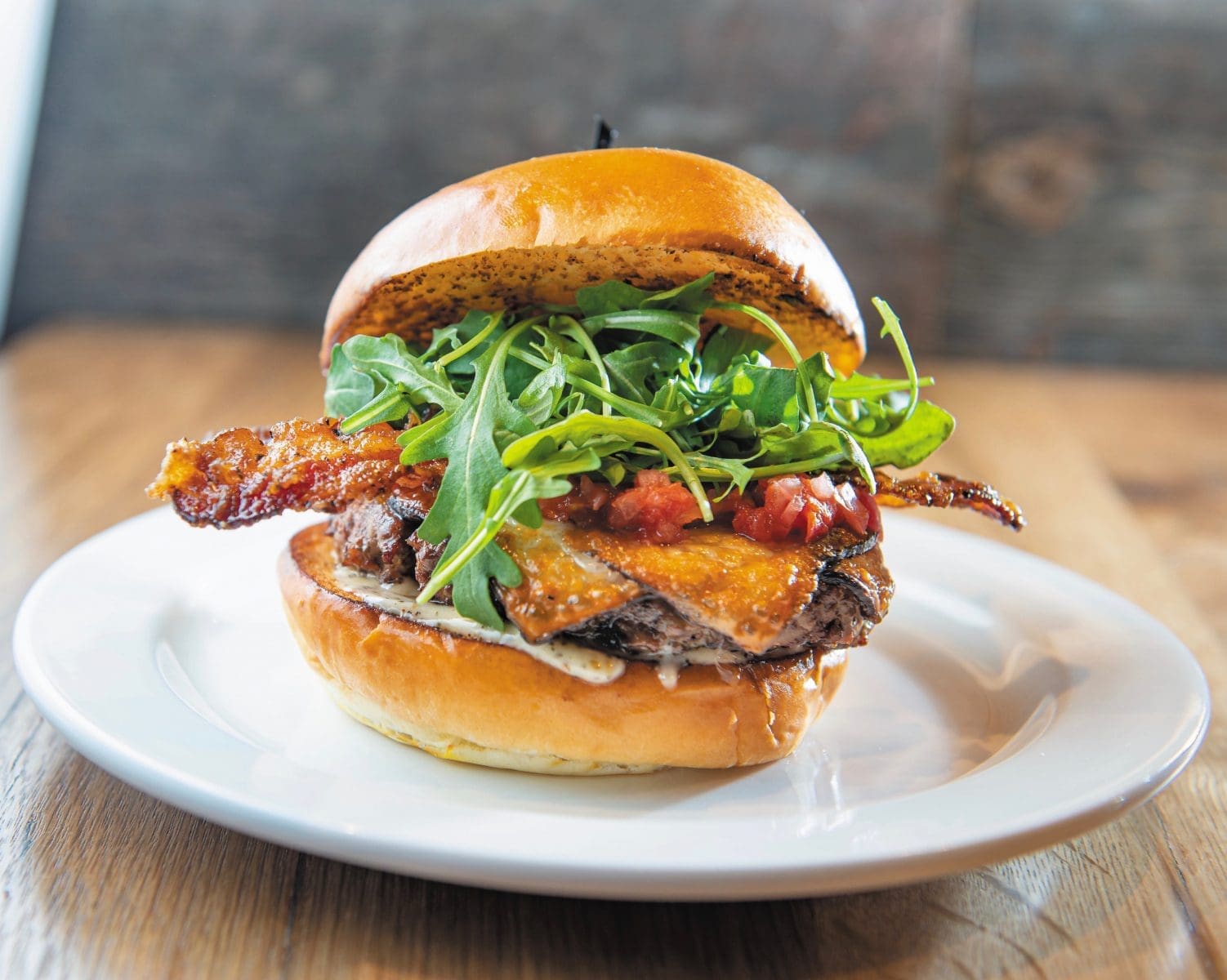 Baker's Crust burger