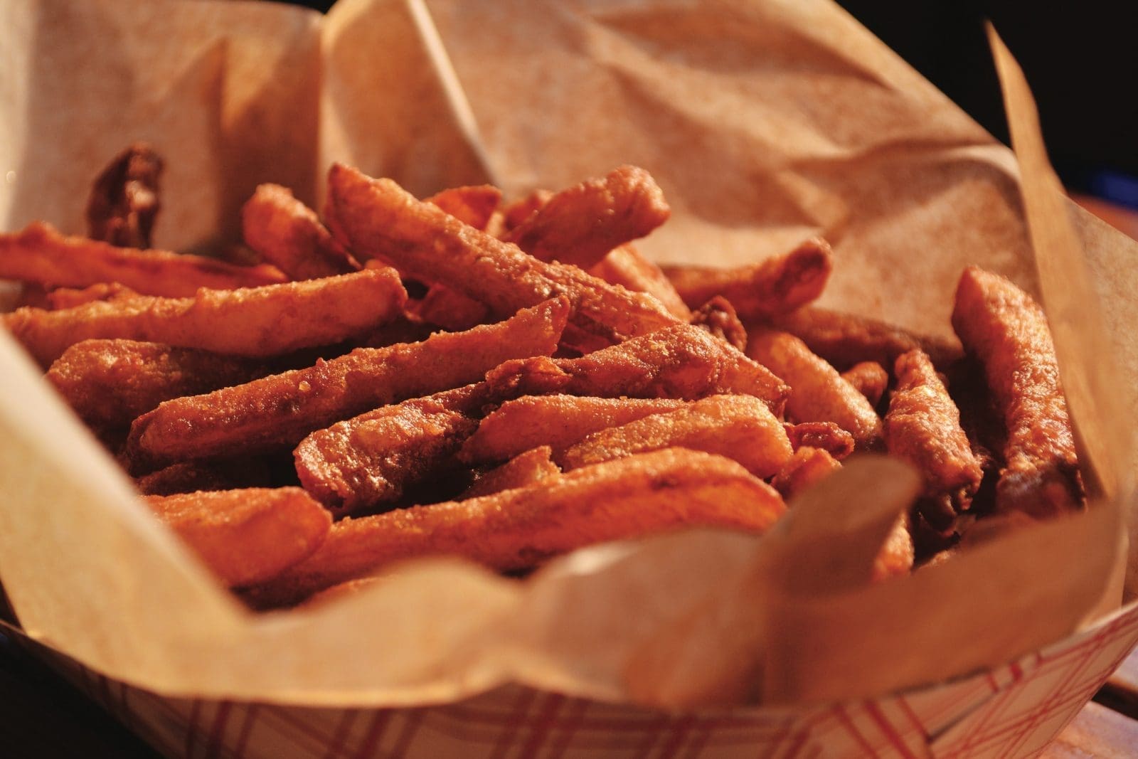 The Barking Dog, Hampton, fries