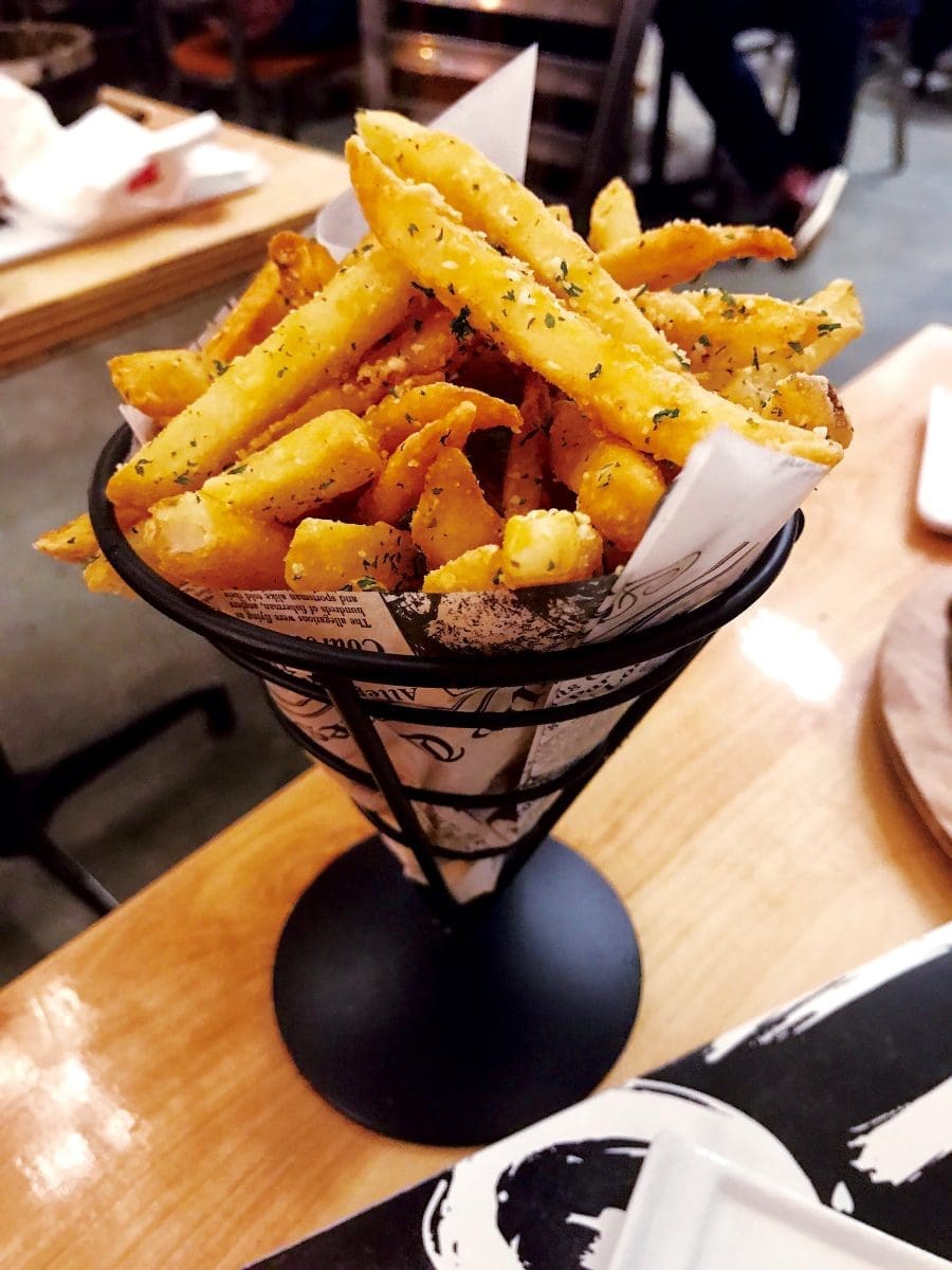 Norfolk, Bonchon, Fried Chicken, seasoned fries