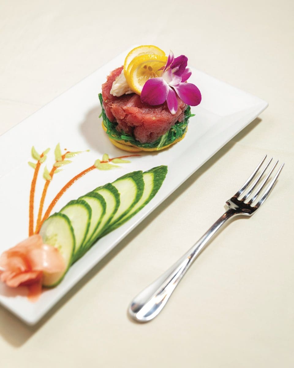 Hawaiian Ahi Tuna Tartare, Byrd & Baldwin