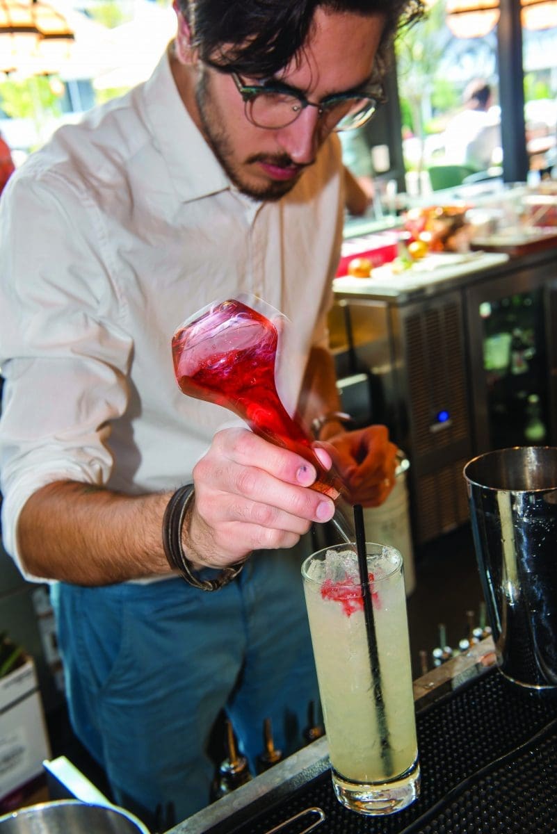 Josh Seaburg, Vida Bandida cocktail, Saltine