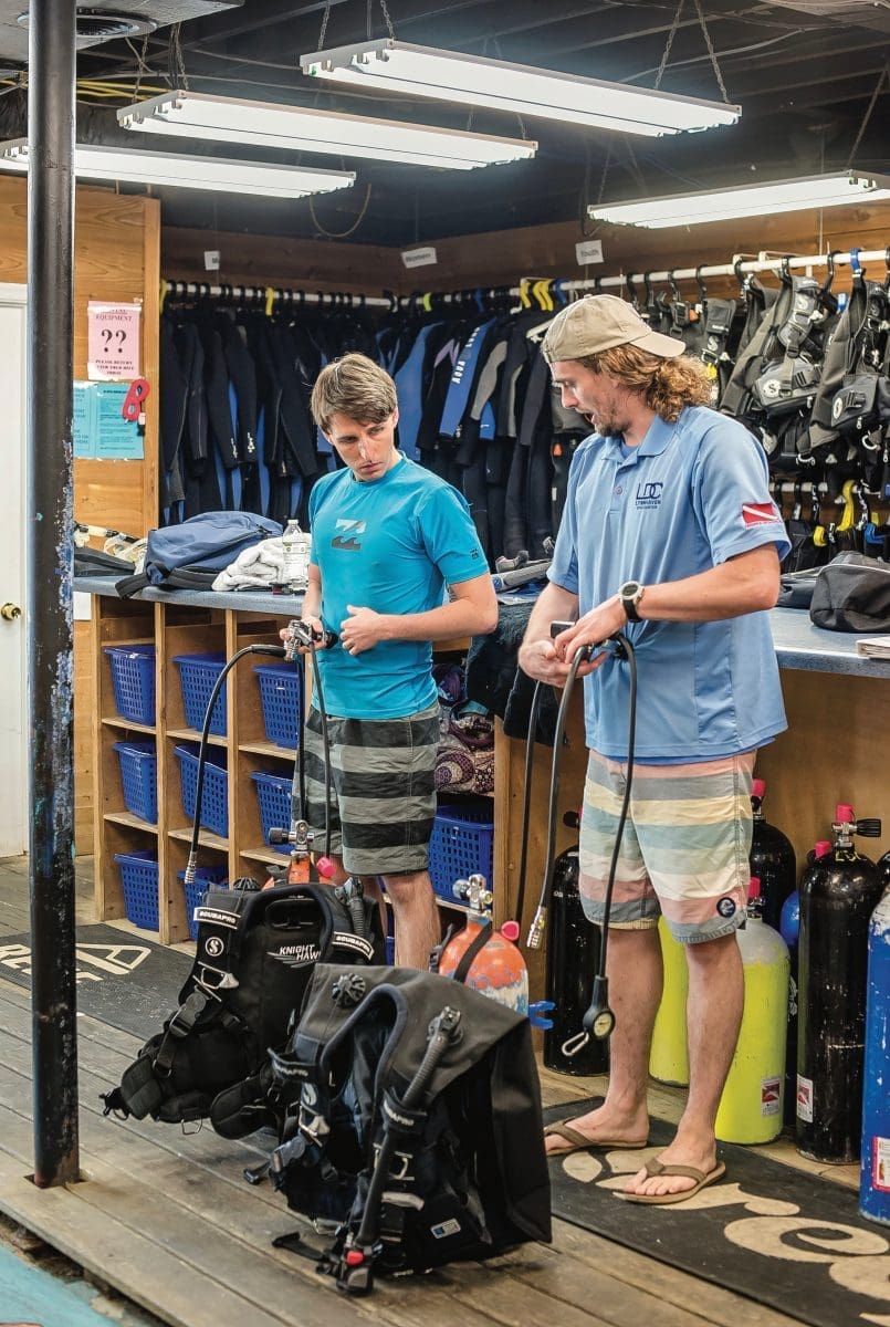 Lynnhaven Dive Center, Intro Scuba Lesson