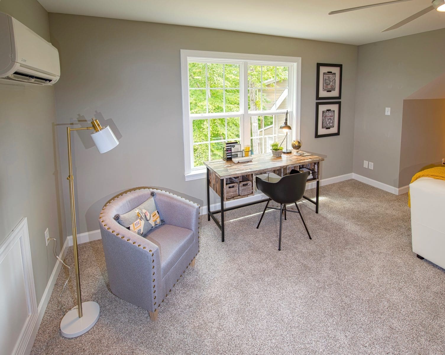 theater room in CoVa Idea House
