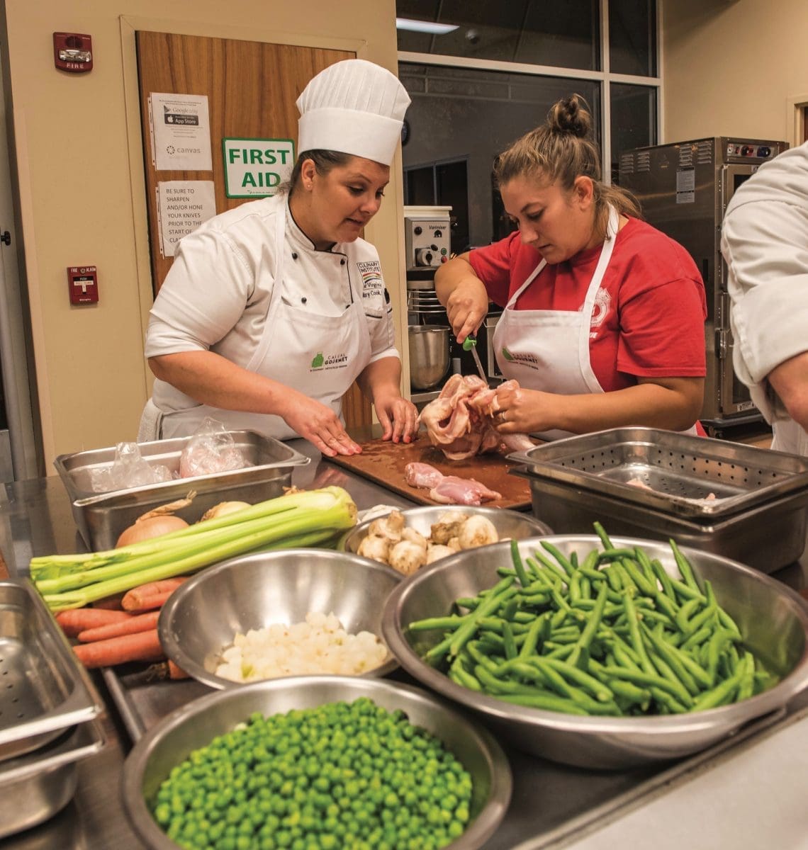 CIV cooking class in Newport News