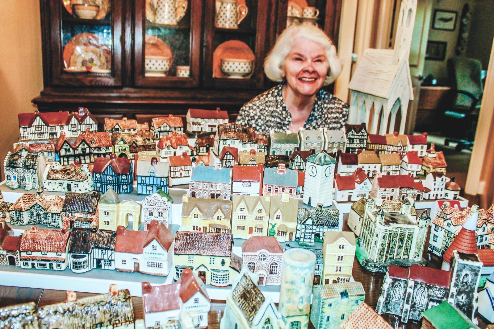 Suffolk ceramic houses collection