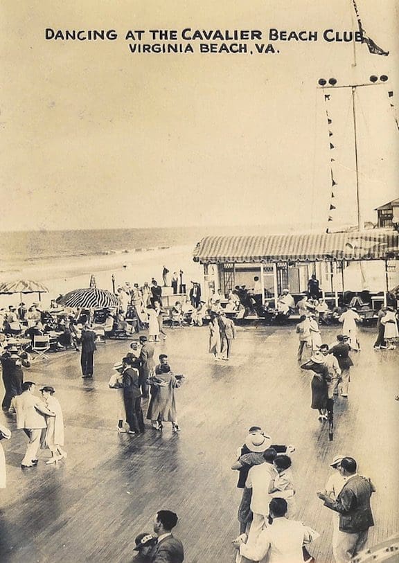 Dancing at the Cavalier Hotel, Virginia Beach