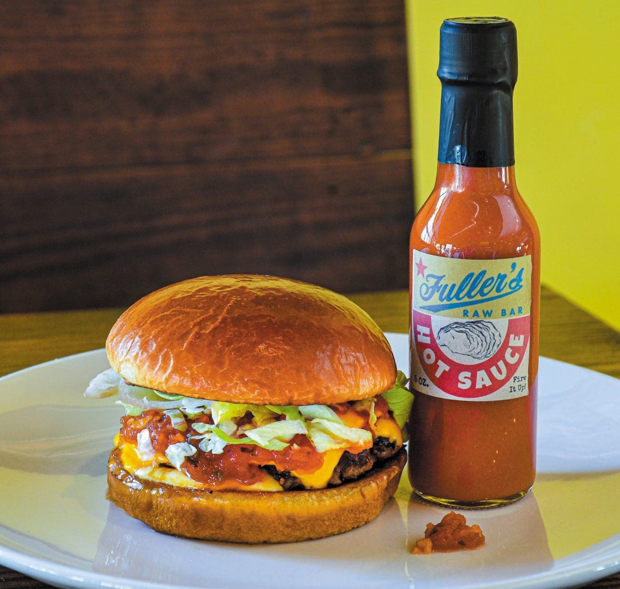 Fuller's Raw Bar burger