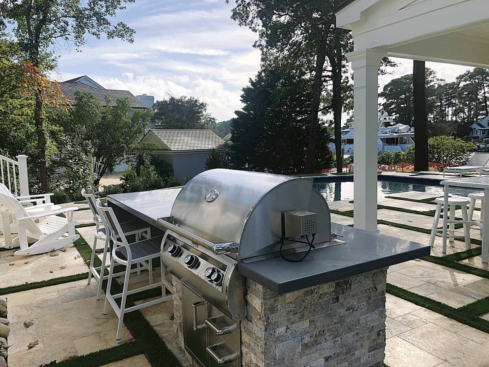 grill at CoVa Idea House