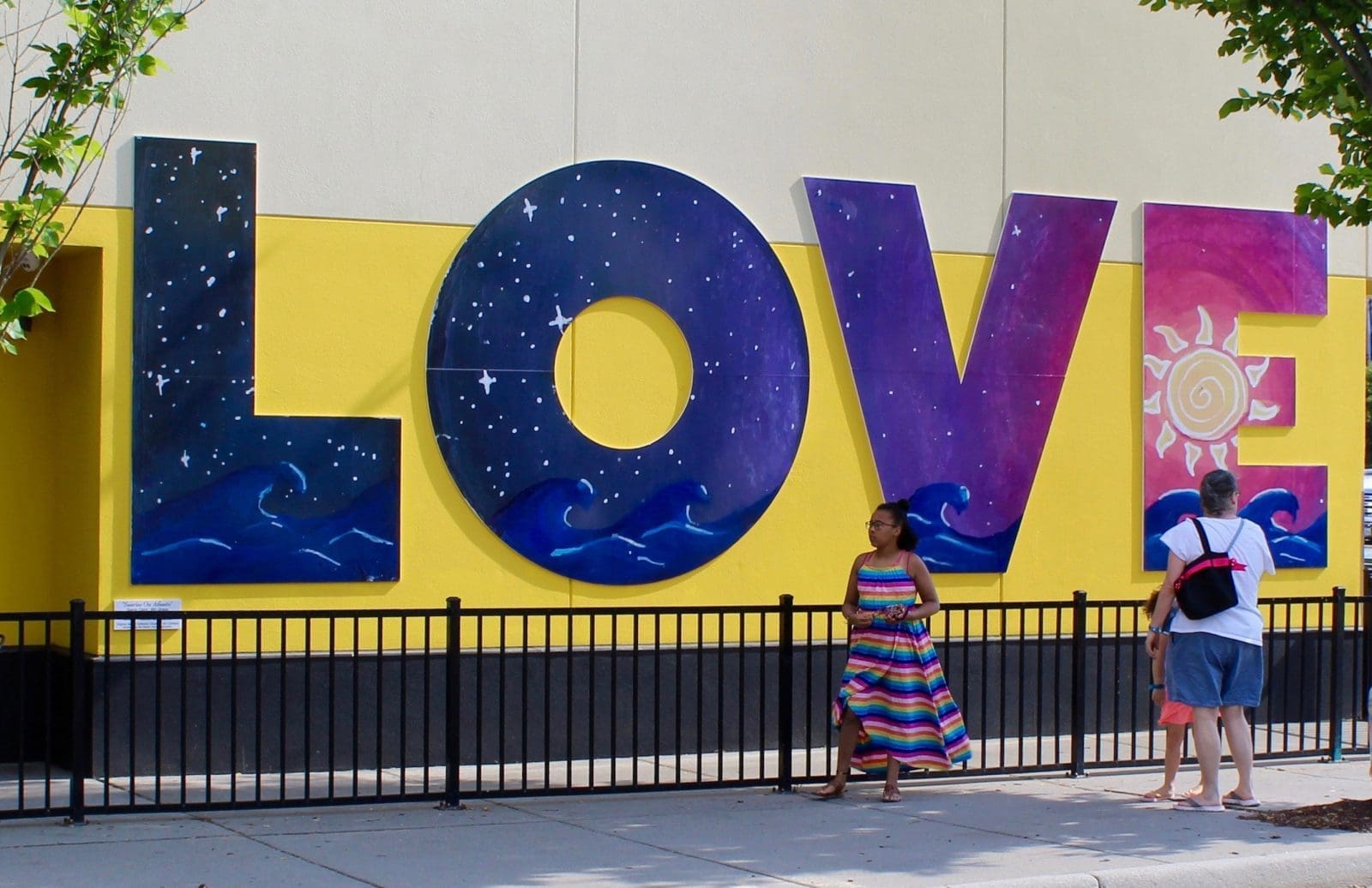 LOVE artwork on Atlantic Avenue, Virginia Beach