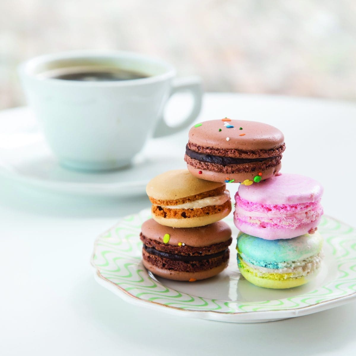 Hummingbird Macarons, Norfolk