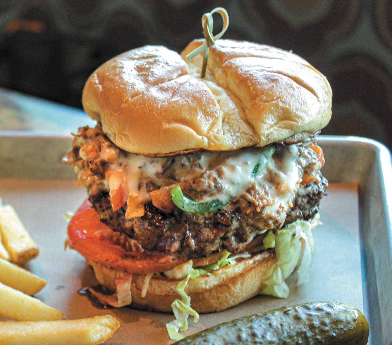 Lager Heads burger