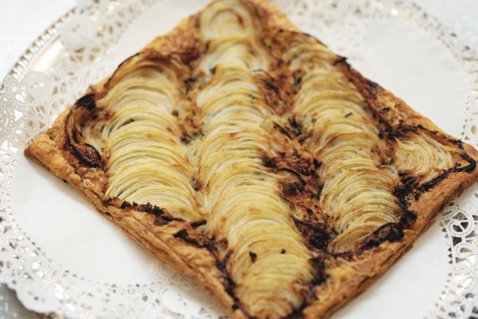 French onion tart