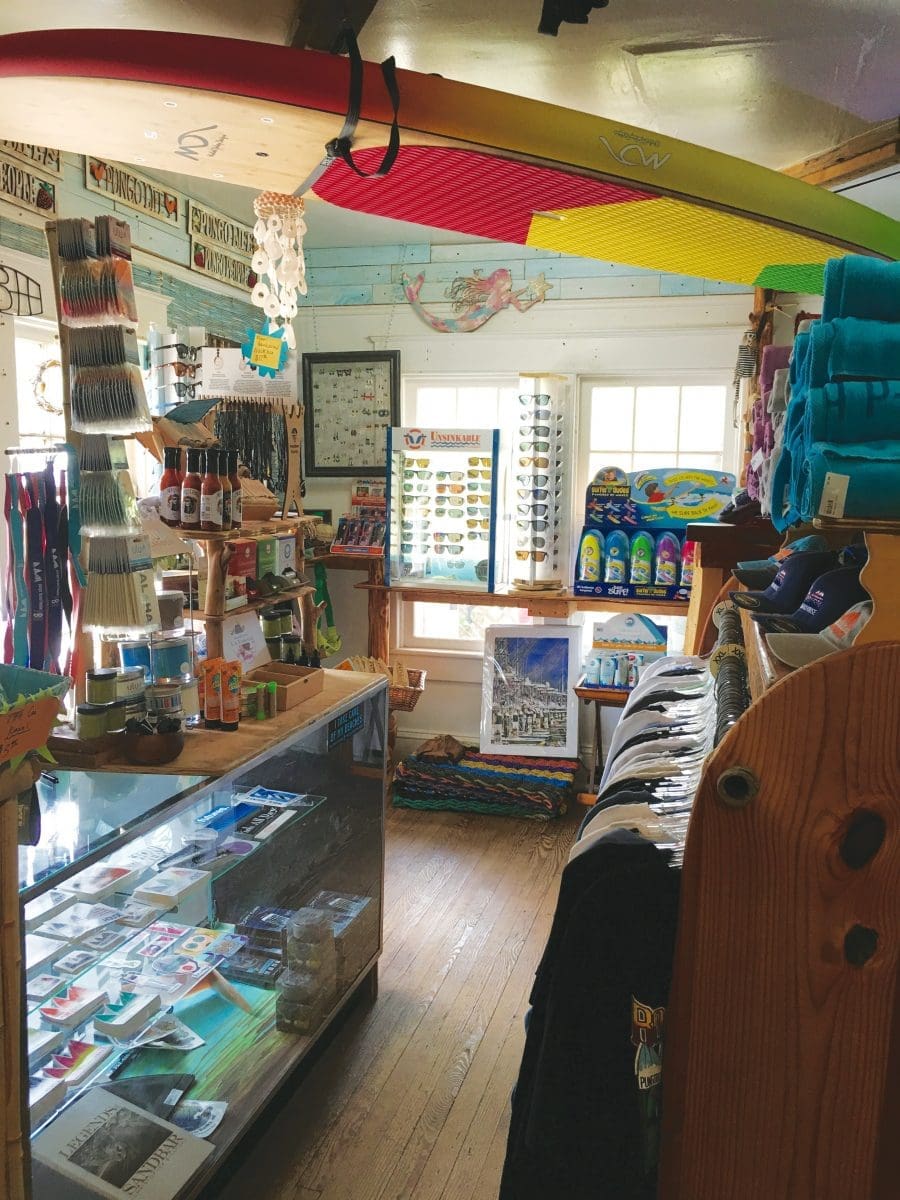 interior of Pungo Board House