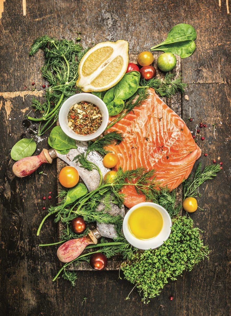 fatty fish, foods for brain health