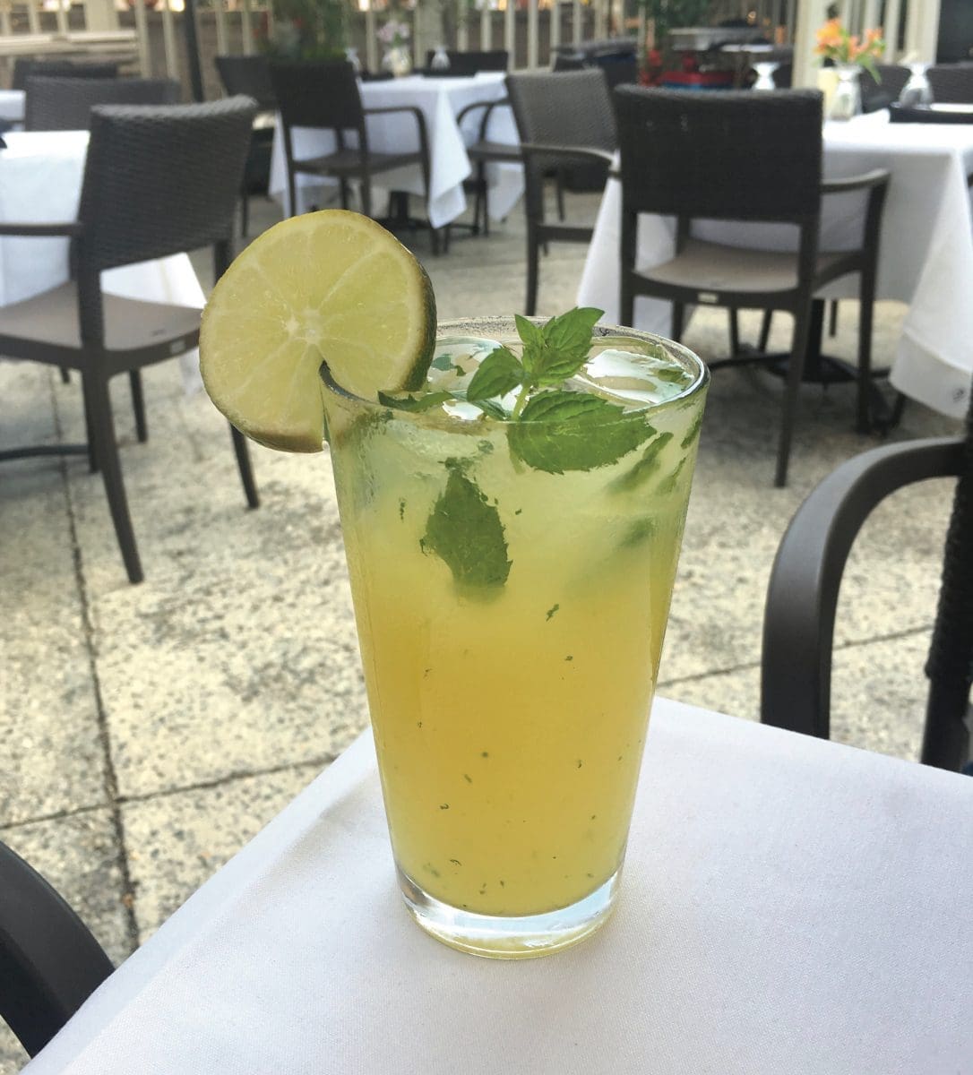 Pineapple mojito, Steinhilber's, Virginia Beach