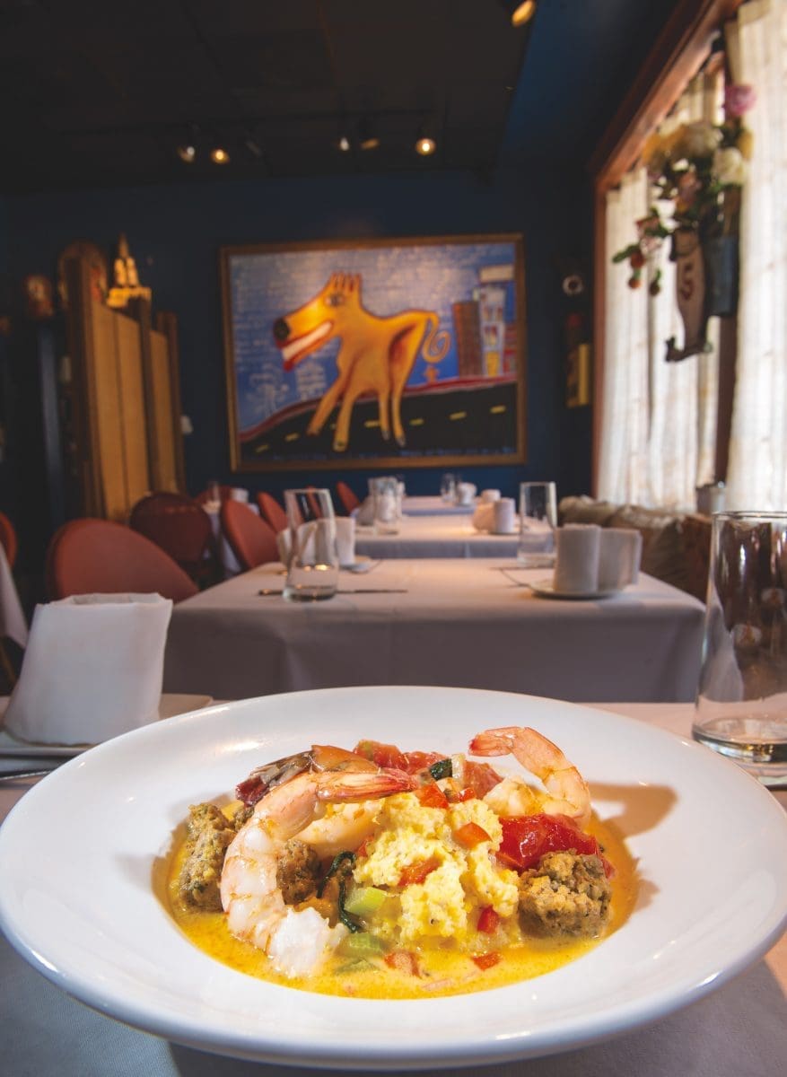 Stove Shrimp and Grits Brunch