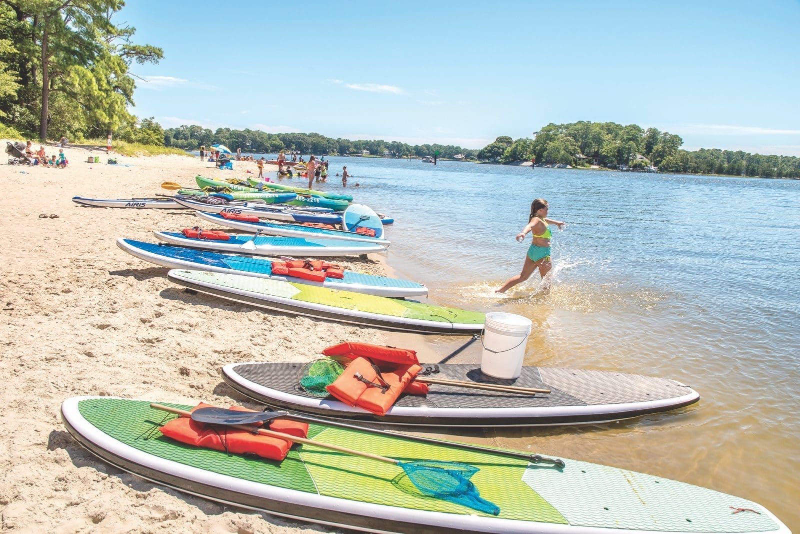 SUP, Stand-Up Paddleboarding, First Landing, Virginia Beach