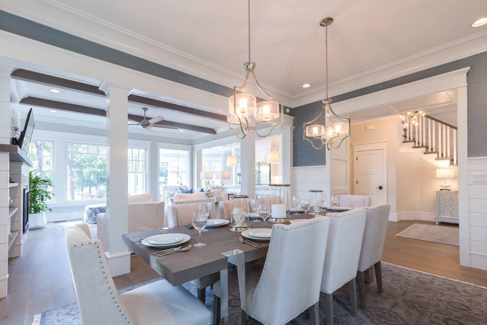 Dining Room in CoVa Idea House