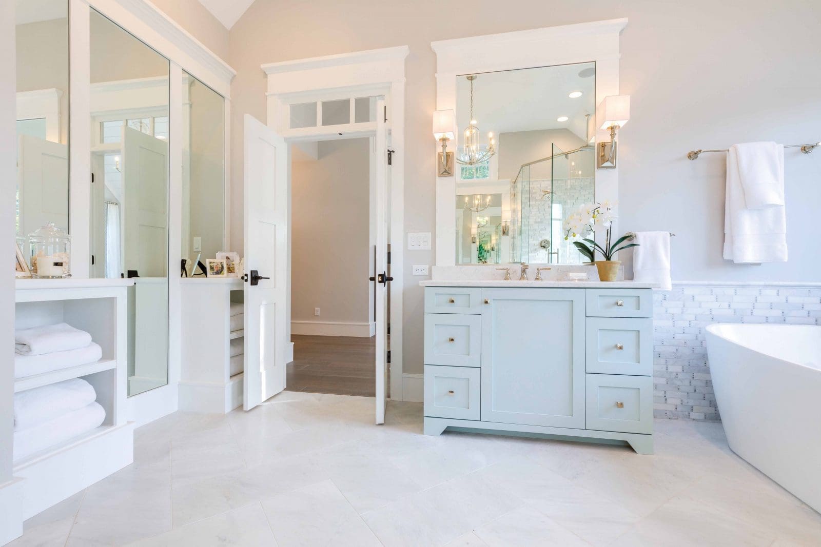 York Lane Cottage bathroom