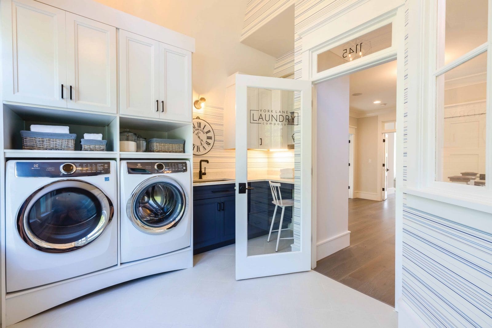 laundry room in York Lane Cottage