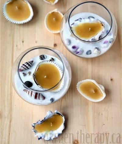 Seashell Candle Holders