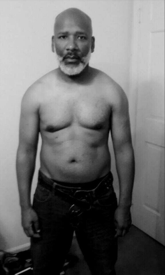 Carl Parker before exercise, diet
