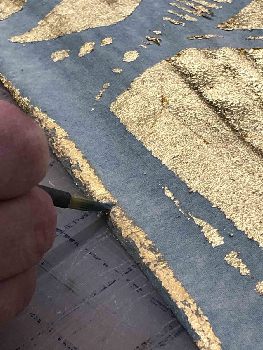 gold leaf sizing