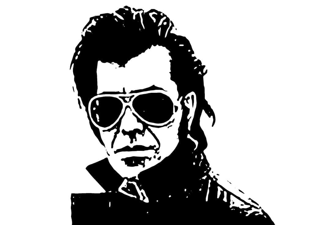 Older Link Wray Looking Like Elvis