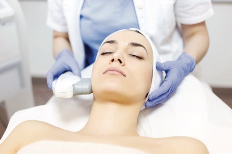 Anti-aging treatment, IPL laser, photo skin therapy